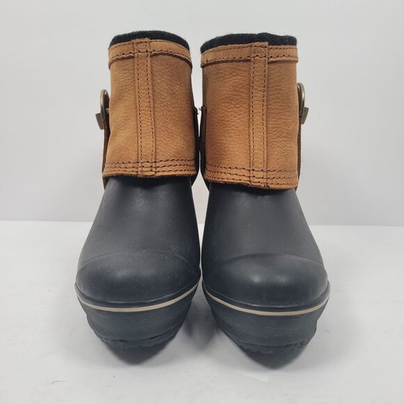 Sorel Medina II Women's Brown Black Waterproof Ankle Boots NL2086-010 US Size 7 - Picture 5 of 12